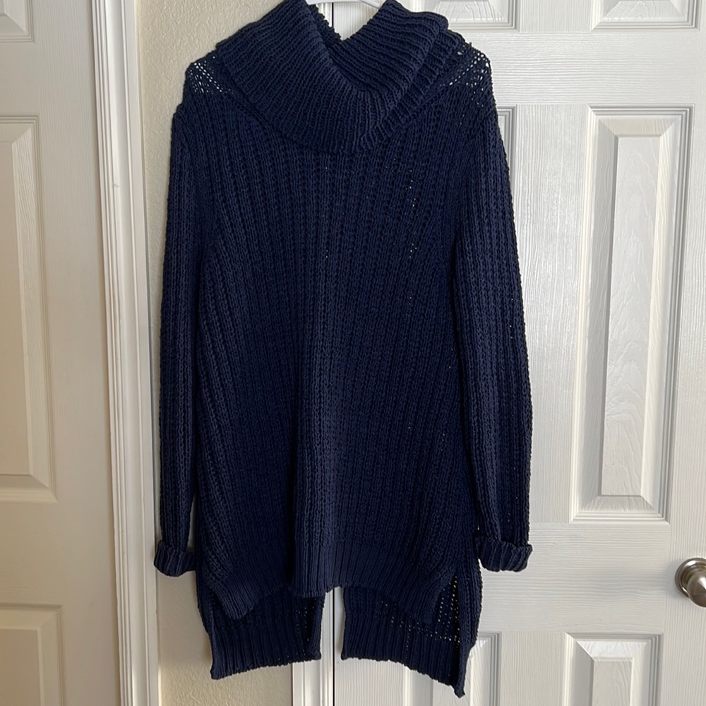 BCBG Navy blue sweater, size M